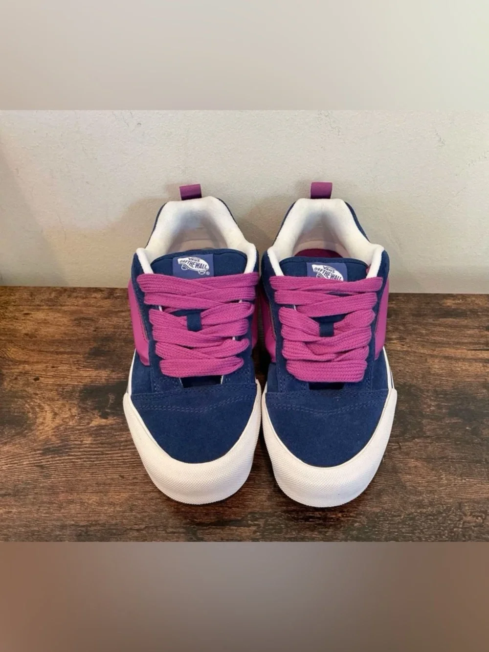 Vans Knu Skool 2-Tone Skate Shoe - True Blue - Picture 6 of 8